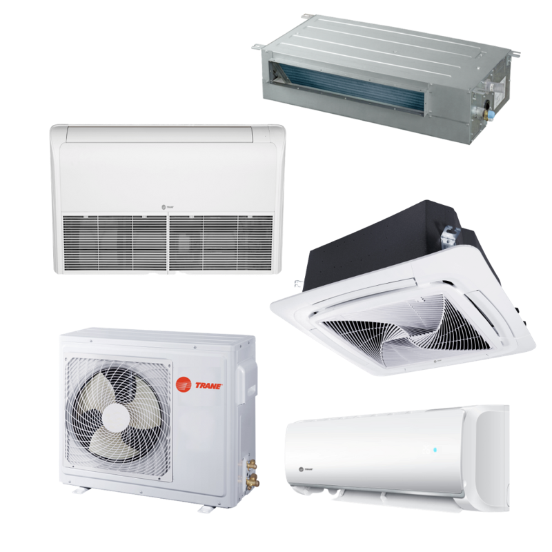 Equipos minisplit, cassette y piso techo